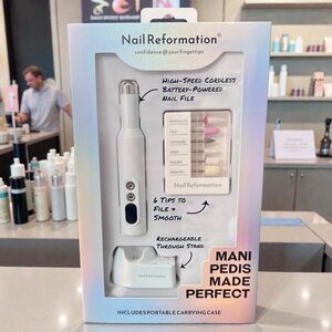 NAIL REFORMATION HIGH SPEED CORDLESS NAIL FILE KIT